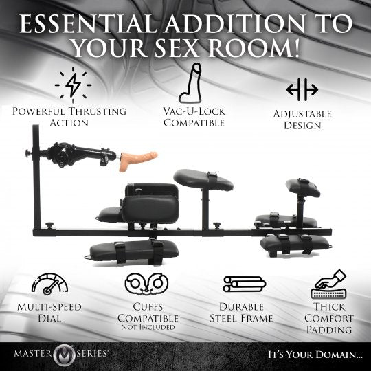 Subversion Deluxe Stockade with Sex Machine by Master Series