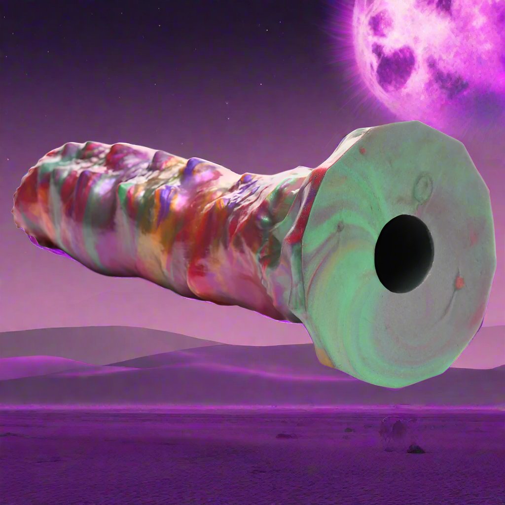 Larva Silicone Ovipositor 9 Inch Dildo with Eggs
