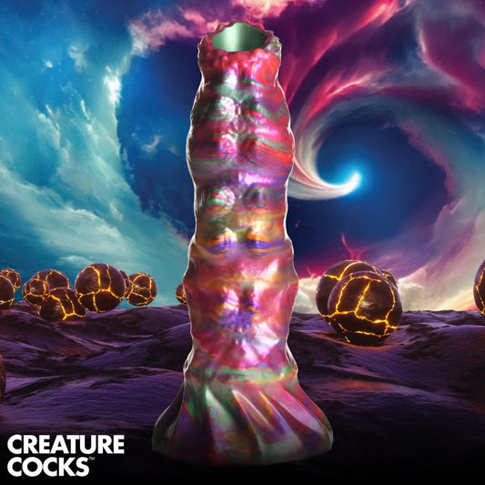 Larva Silicone Ovipositor 9 Inch Dildo with Eggs