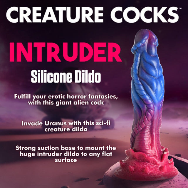 Intruder Alien Silicone 9 Inch Dildo