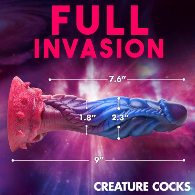 Intruder Alien Silicone 9 Inch Dildo