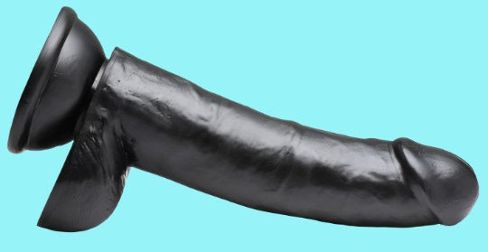 JOCK 8 Inch Black Dong with Balls