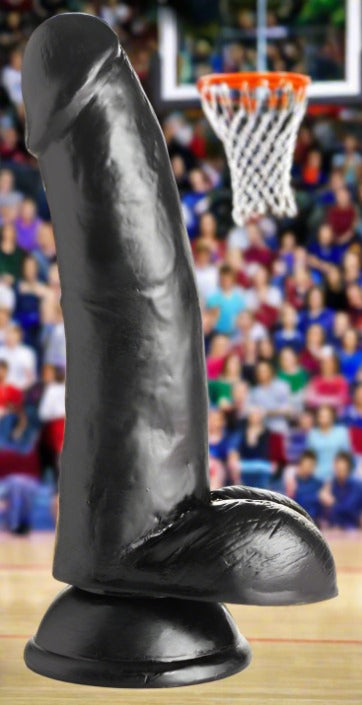 JOCK 8 Inch Black Dong with Balls