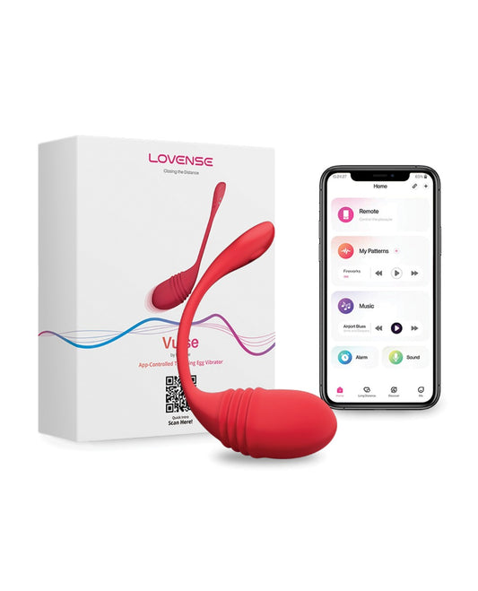 Lovense Vulse Red Thrusting Egg