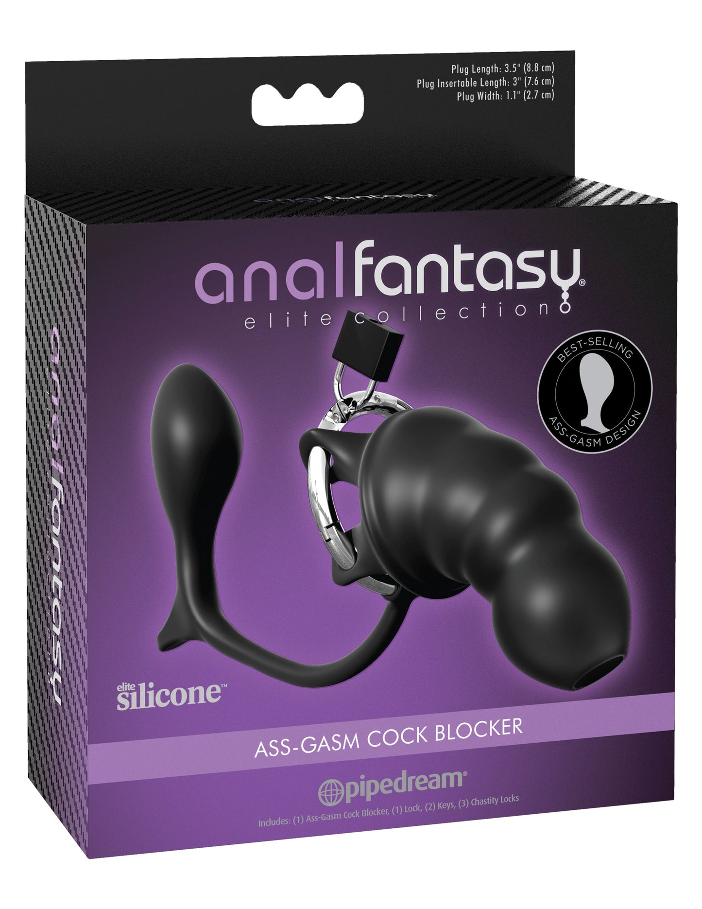Anal Fantasy Elite Collection Ass Gasm Cock Blocker