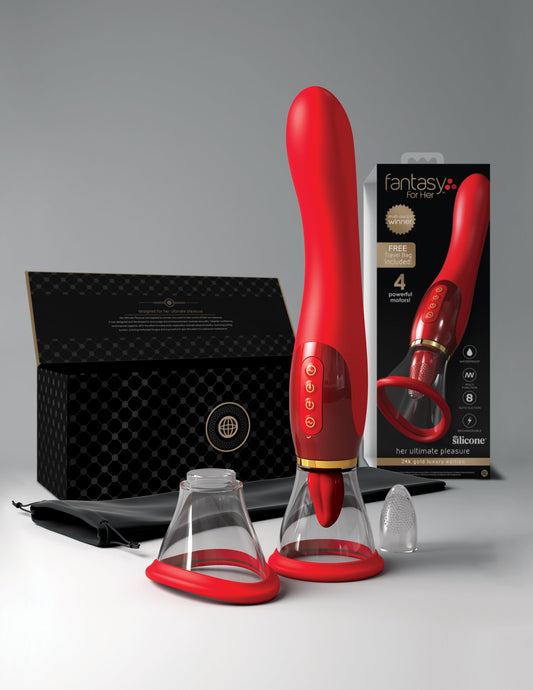 Fantasy for Her Ultimate Pleasure 24K Gold Luxury Edition with Travel Bag