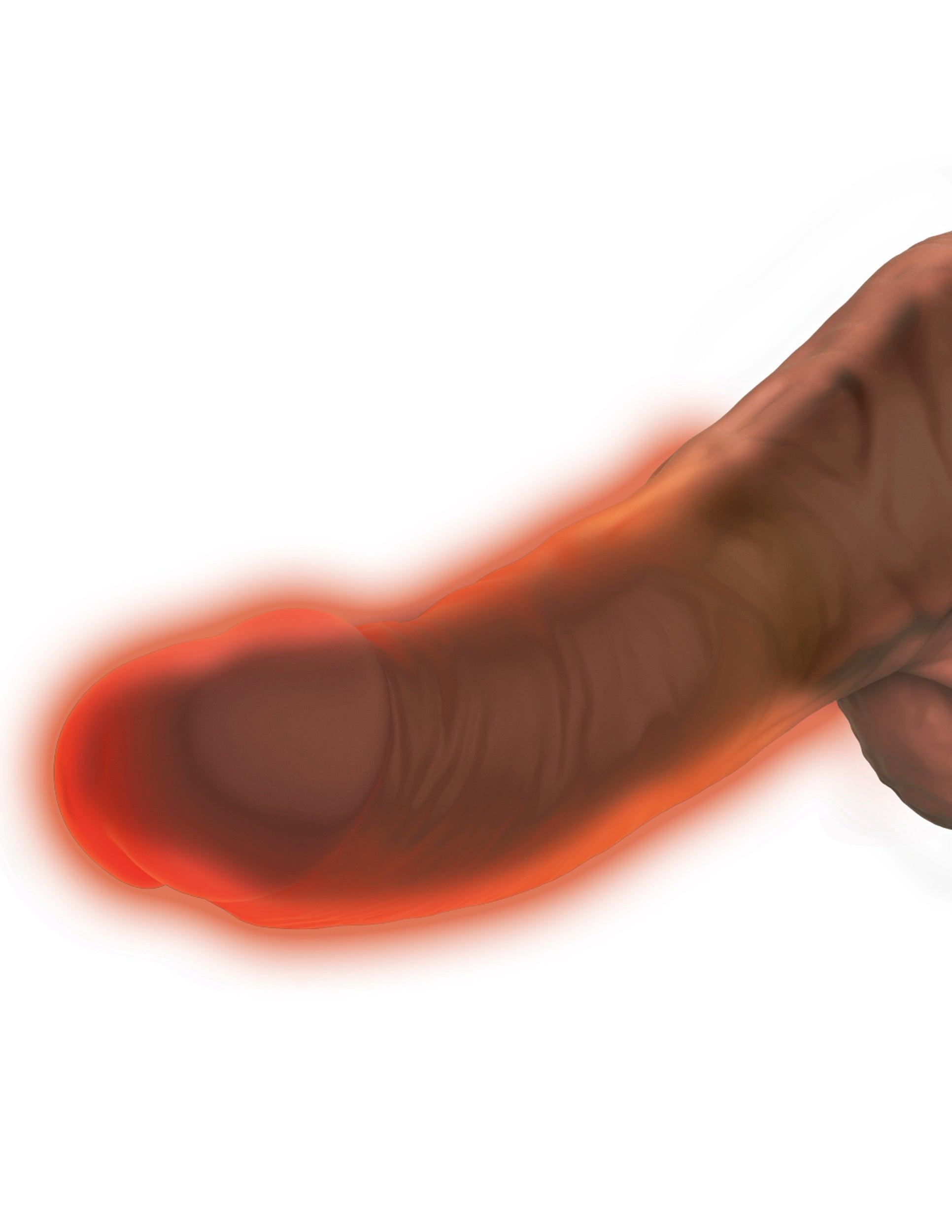 King Cock Plus Rechargeable Thrusting Vibrator with Balls 7.5 Inches