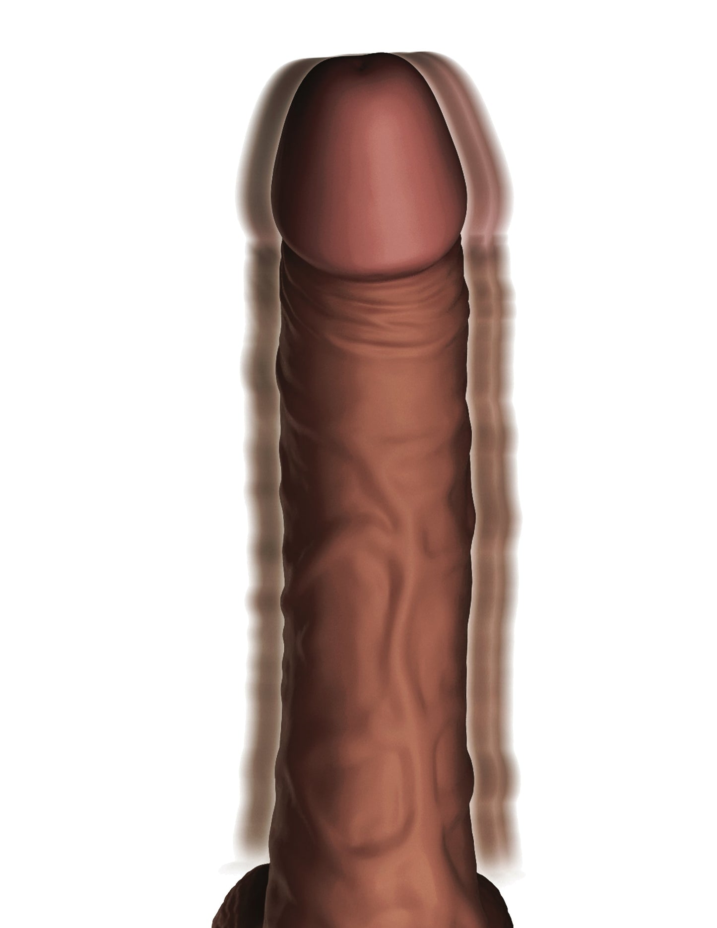 King Cock Plus Rechargeable Thrusting Vibrator with Balls 7.5 Inches