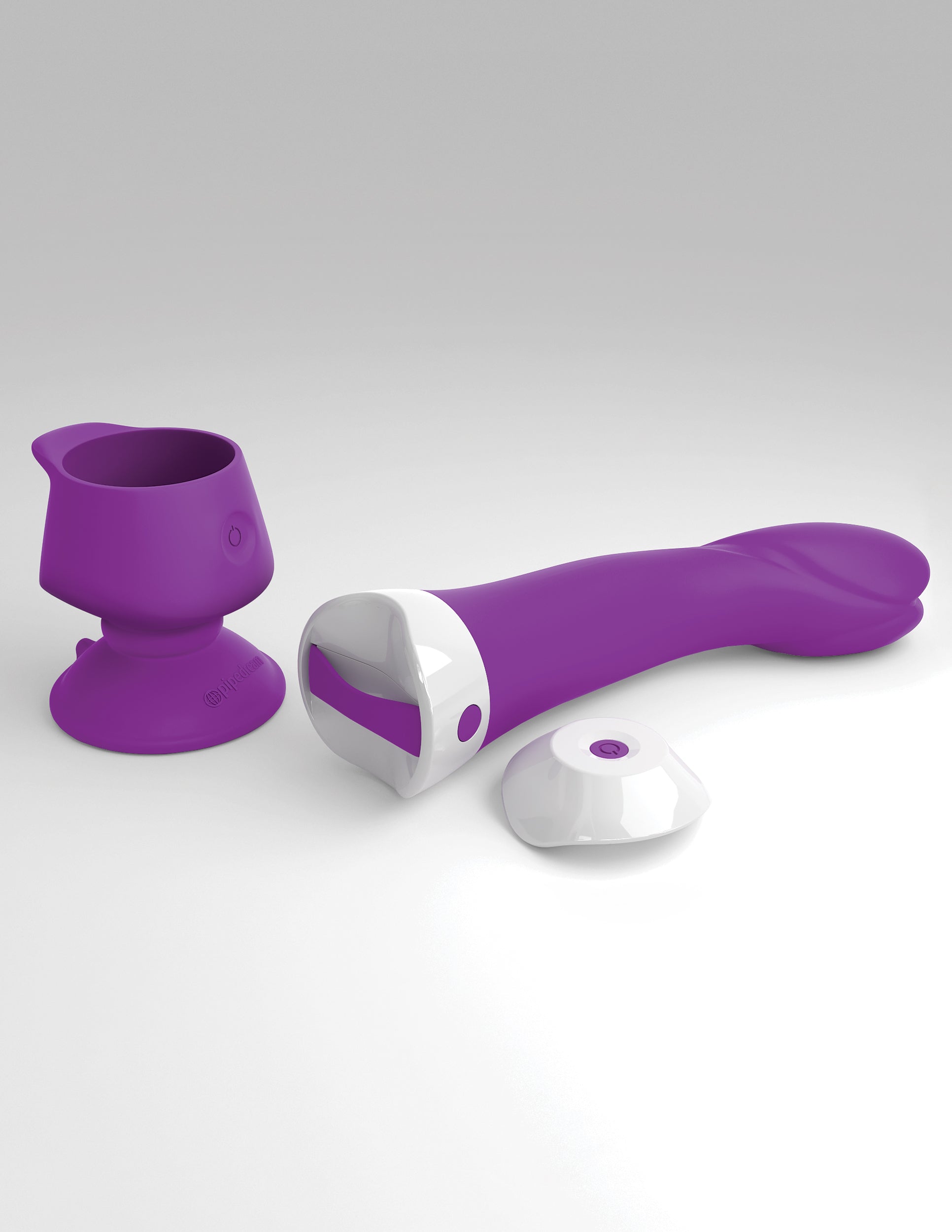3Some Wall Banger G Silicone Rechargeable Vibrator with Remote Control by Pipedream