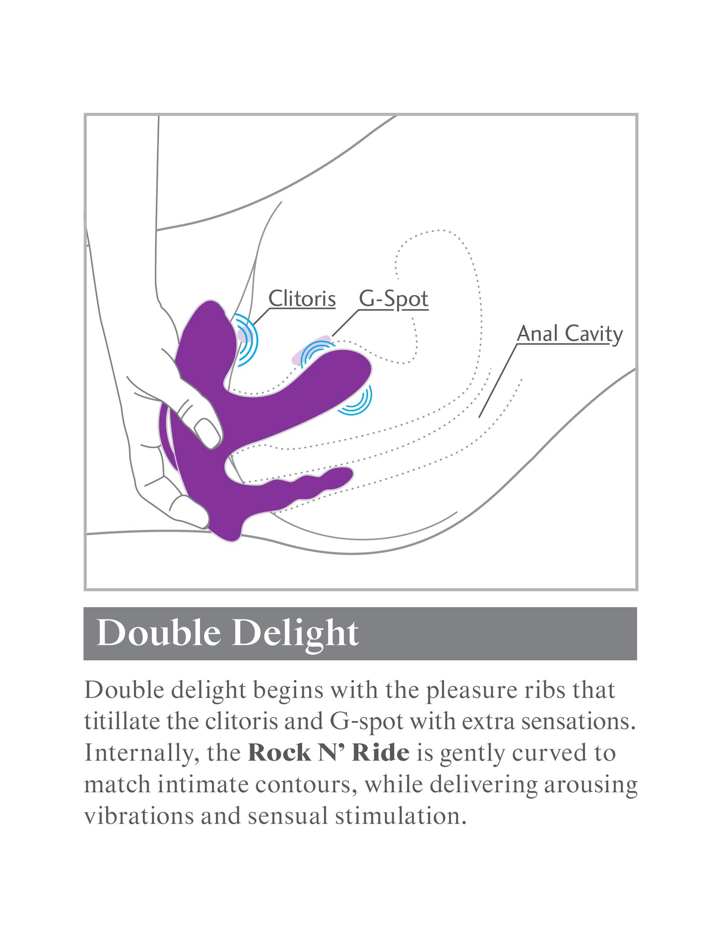 Threesome Rock N' Ride by Pipedream
