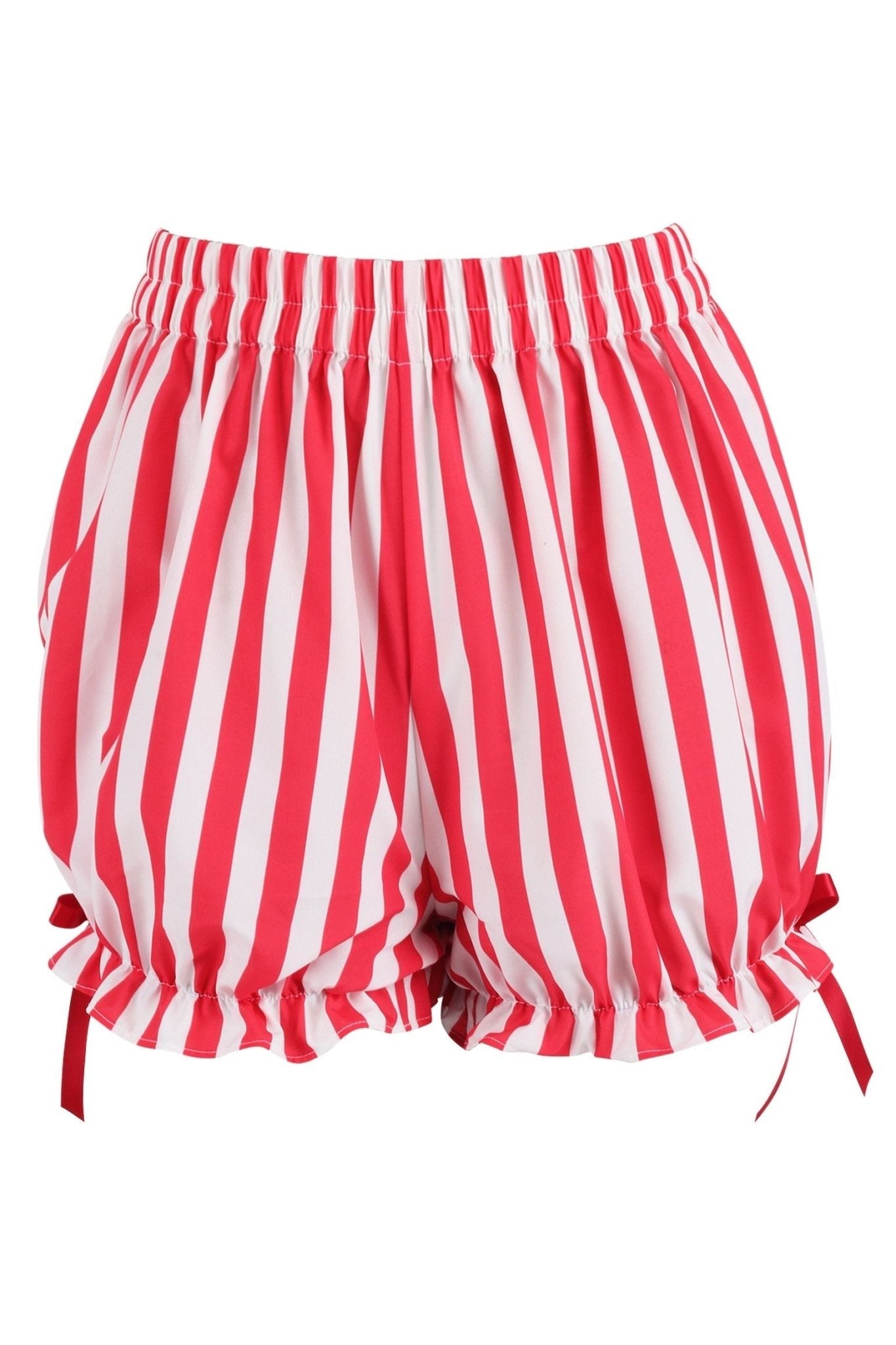 Red/White Striped Bloomers - Daisy Corsets