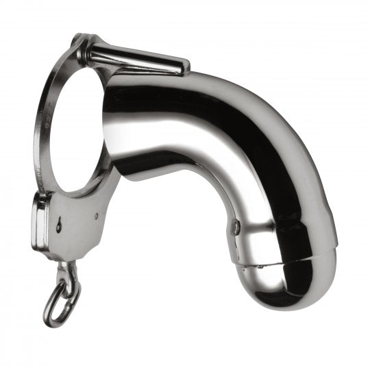 Stainless Steel Chastity Cock Cuff by Master Series