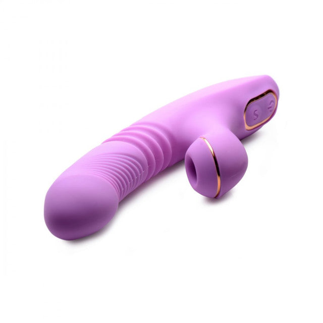 Shegasm Pro Thrust Thrusting Suction Purple Rabbit