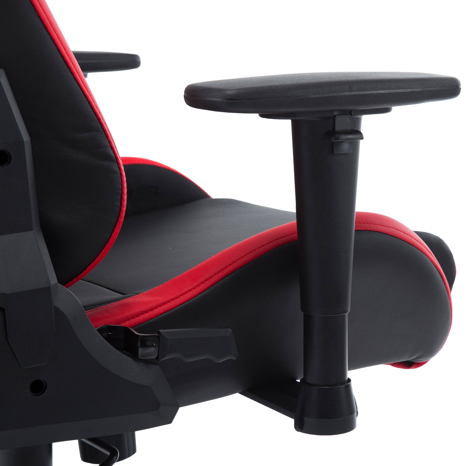 Techni Sport TS-90 Office-PC Gaming Chair, Red and Black PU Leather
