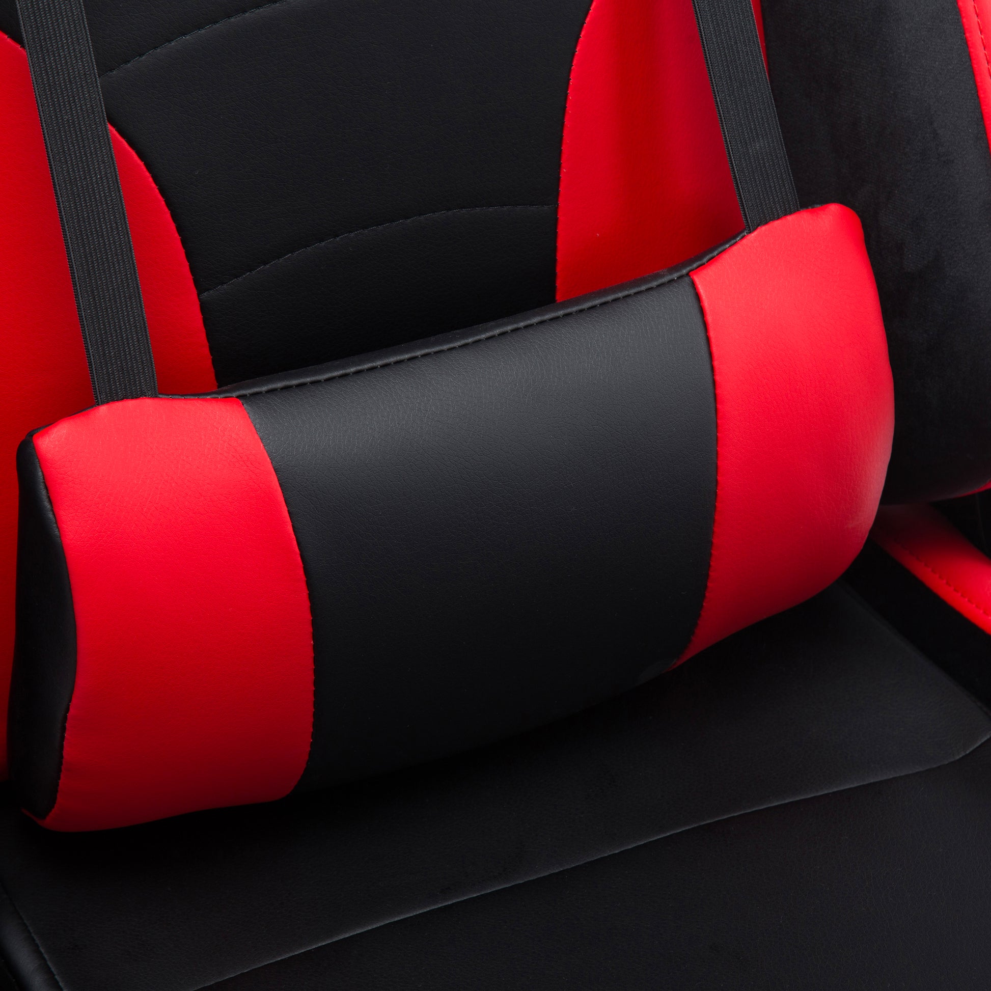 Techni Sport TS-90 Office-PC Gaming Chair, Red and Black PU Leather