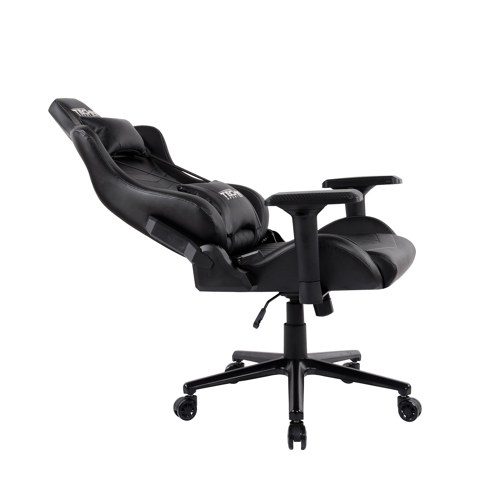 Techni Sport TS-83 Ergonomic High Back Racer Style PC Gaming Chair, Black PU Leather