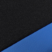 Techni Sport TSF-71 Fabric Office-PC Gaming Chair, Black and Blue PU Leather
