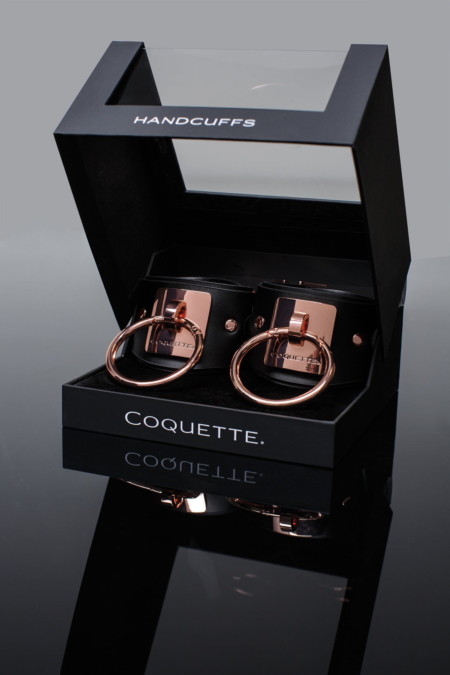 Coquette Faux Leather Handcuffs