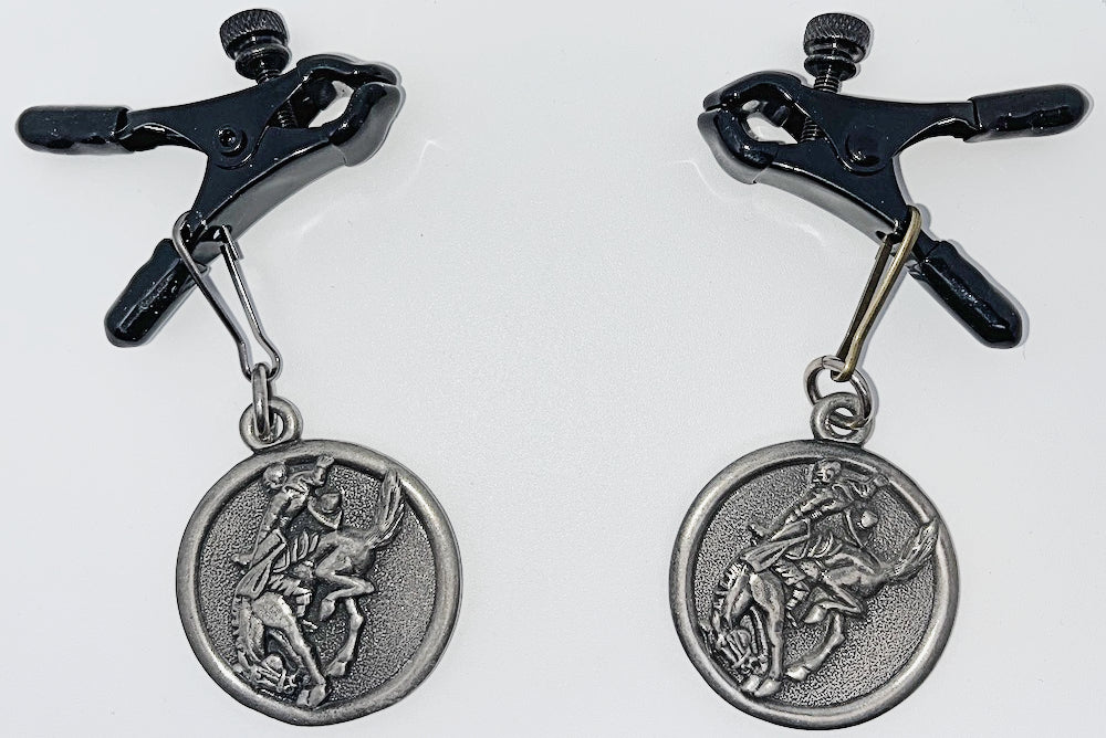 Rodeo Bucker Bullnose Nipple Clamps