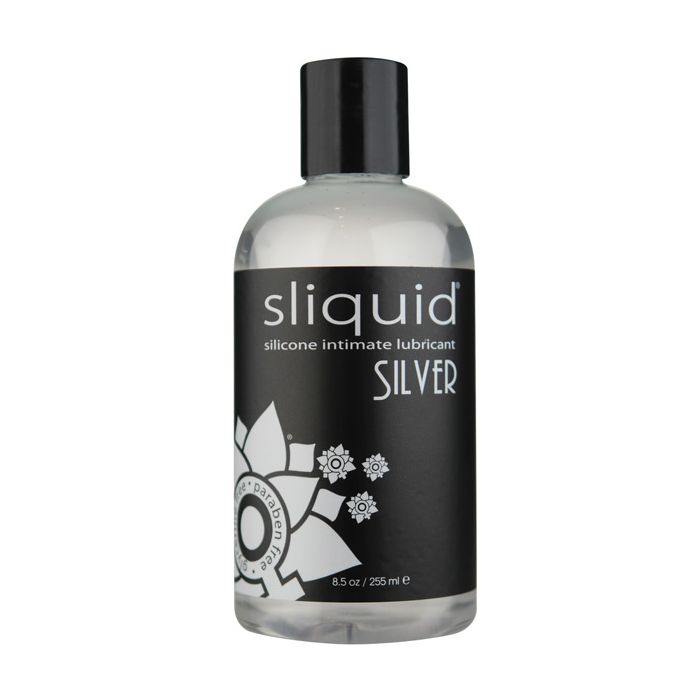 Sliquid Silver Silicone Lube Glycerine and Paraben Free