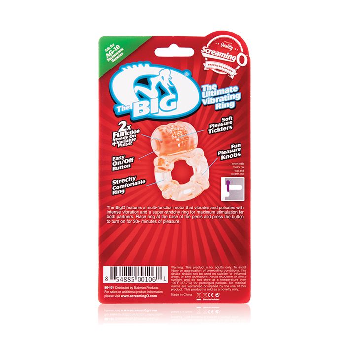 Screaming Big O Vibrating Cock Ring