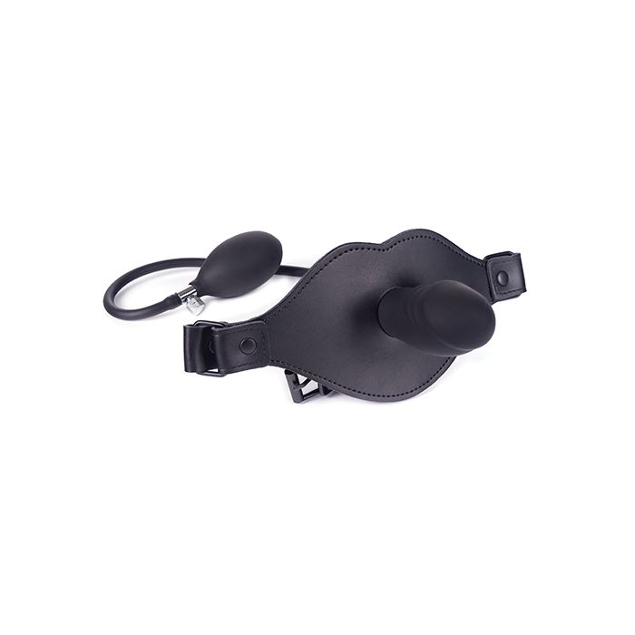 Spartacus Inflatable Dildo Gag with Hand Pump