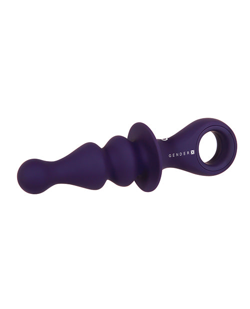 Gender X Ring Pop Combined with Bullnose Nipple Clamps