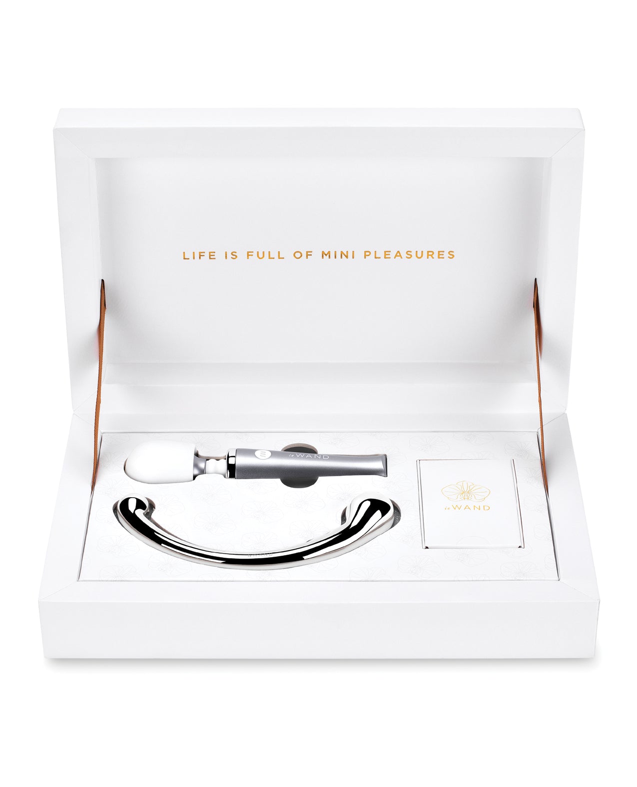 Le Wand Mini Pleasures 4 Piece Kit - Chrome