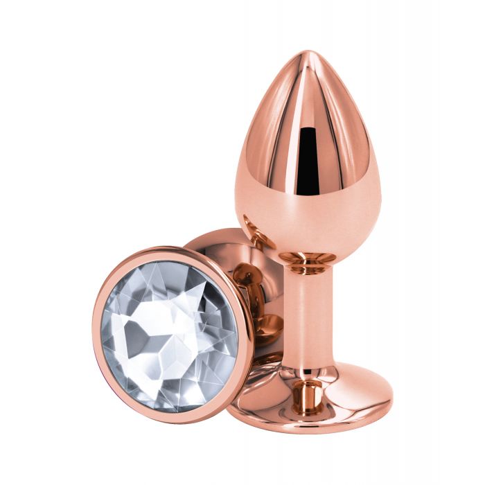 Rear Assets Rose Gold Small Butt Plug