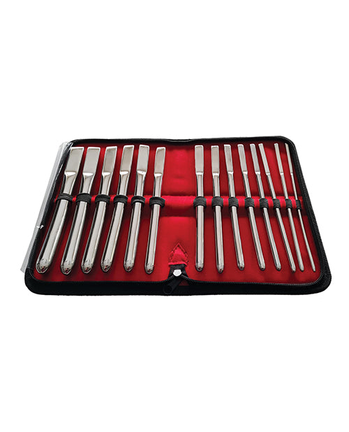 Rouge Stainless Steel Hegar Uterine Dilator Set of 14