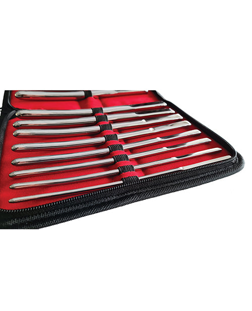 Rouge Stainless Steel Hegar Uterine Dilator Set of 14
