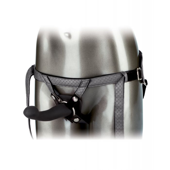 Her Royal Harness The Royal Vibrating Set - Black