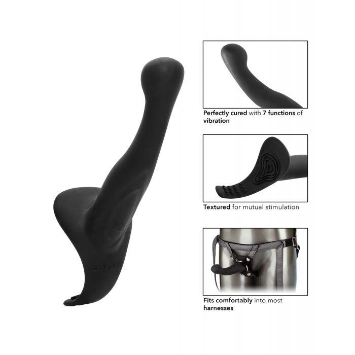 Her Royal Harness The Royal Vibrating Set - Black