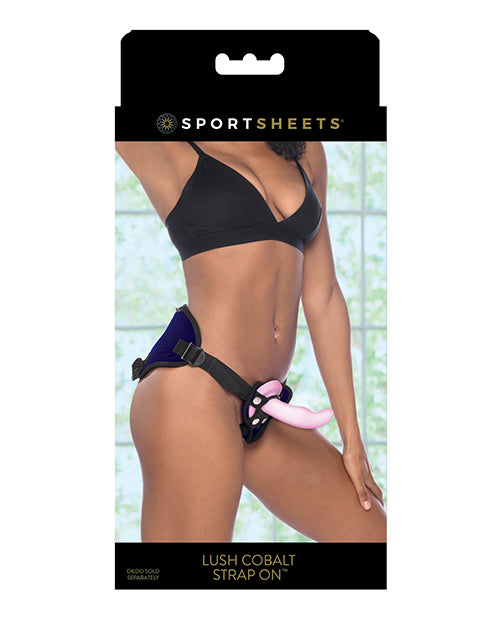 Sportsheets Lush Strap On - Cobalt Blue