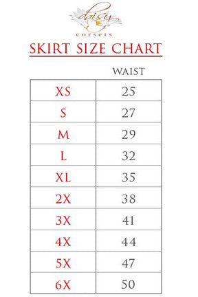 Gothic Skull Print Stretch Lycra Skirt in 3 Color Choices in Size XS, S, M, L, XL, 2X, 3X, 4X, 5X, 6X