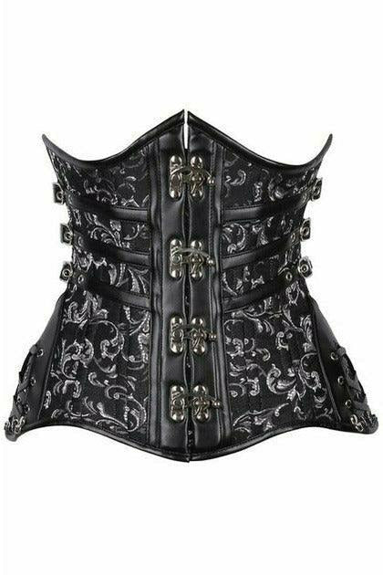 Top Drawer Curvy Steampunk Steel Double Boned Underbust Corset in 3 Color Choices by Daisy Corsets in Size S, M, L, XL, 2X, 3X, 4X, 5X, or 6X