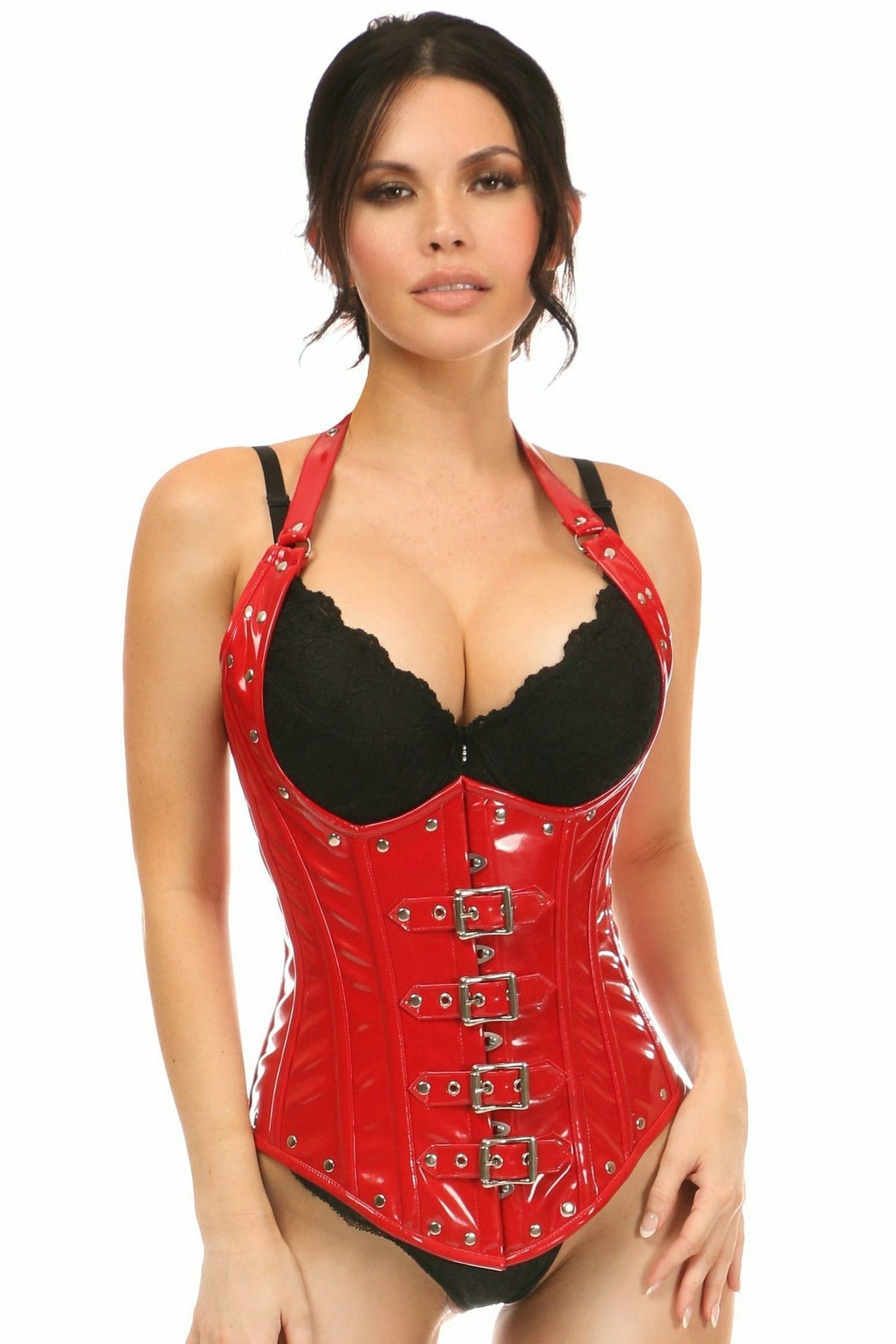 Dreamworld Vinyl Underbust Corset in 3 Color Choices by Daisy Corsets in Size S, M, L, XL, 2X, 3X, 4X, 5X, or 6X