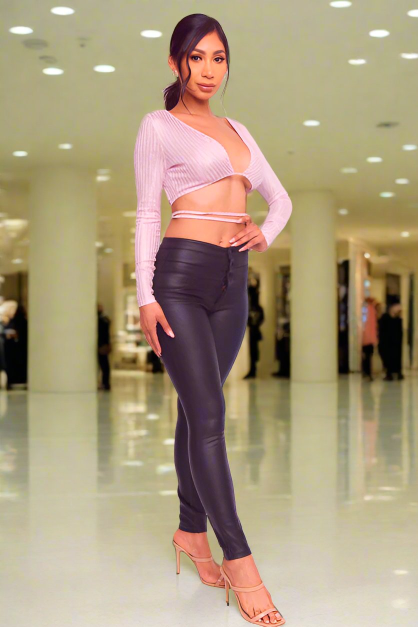 Exotic Pink Crop Top