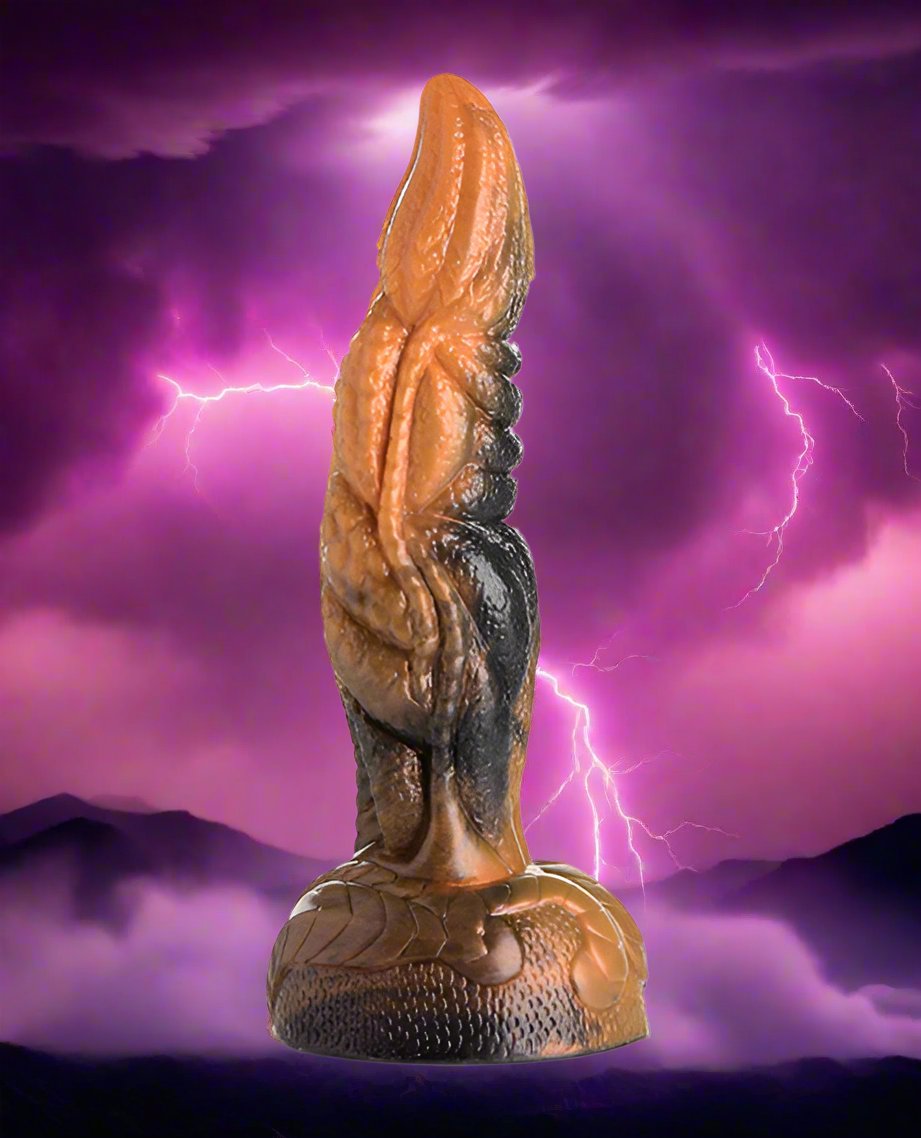 Ravager Rippled Tentacle Silicone 8 Inch Dildo