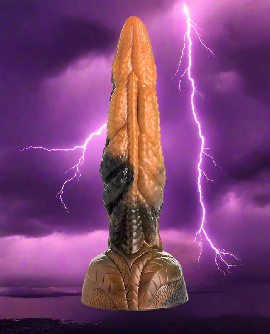 Ravager Rippled Tentacle Silicone 8 Inch Dildo