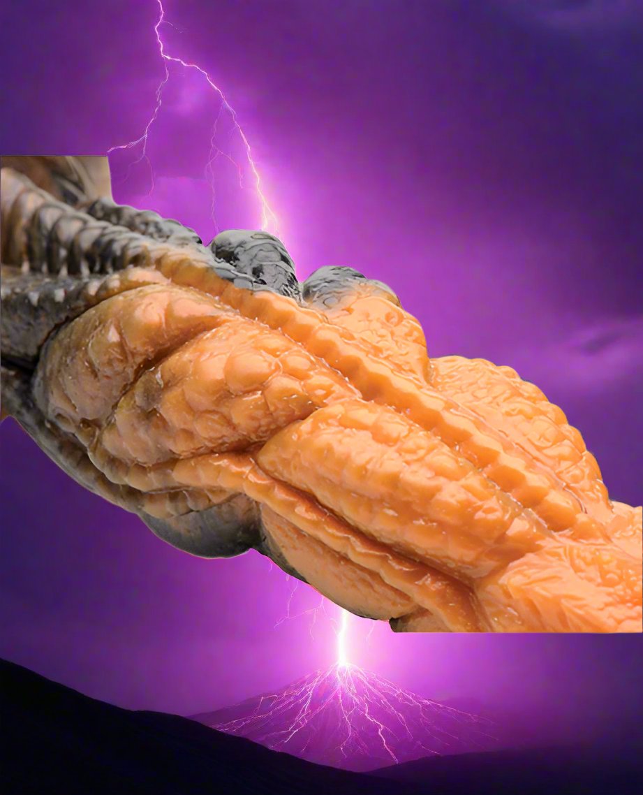 Ravager Rippled Tentacle Silicone 8 Inch Dildo