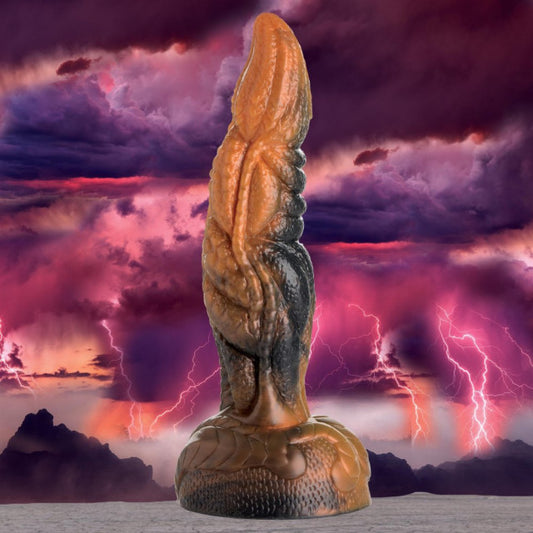 Ravager Rippled Tentacle Silicone 8 Inch Dildo