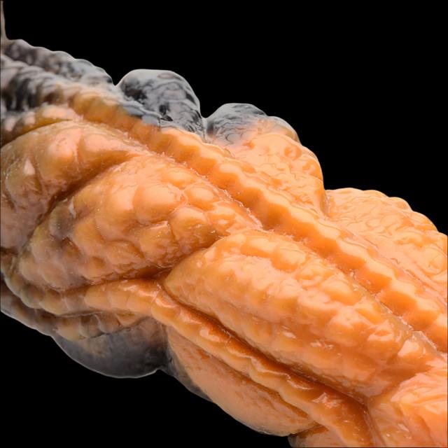 Ravager Rippled Tentacle Silicone 8 Inch Dildo