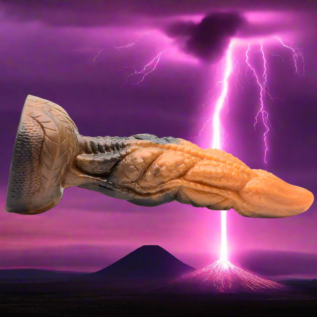 Ravager Rippled Tentacle Silicone 8 Inch Dildo
