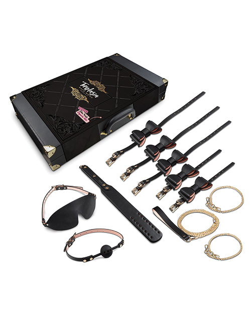 Blush Temptasia Safe Word Bondage Kit with Suitcase