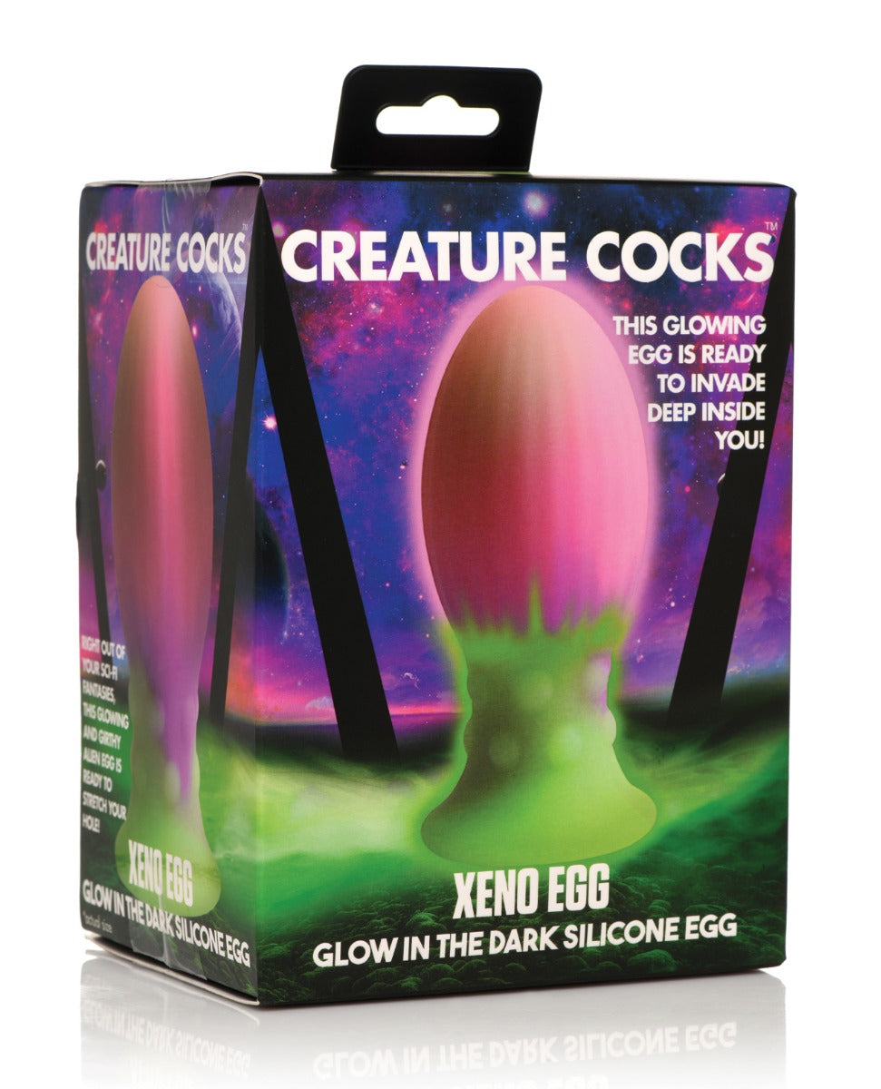 Glow in the Dark Xeno Silicone Egg in L or XL