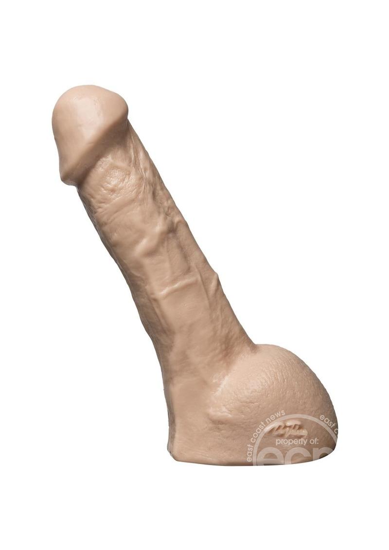 Vac-U-Lock Realistic Perfect Erect Vanilla Cock Dildo 7 Inch