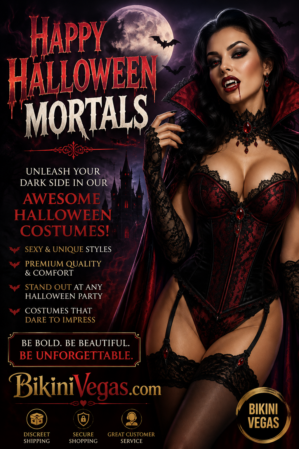 Flying Vampire Bat Nipple Clamps