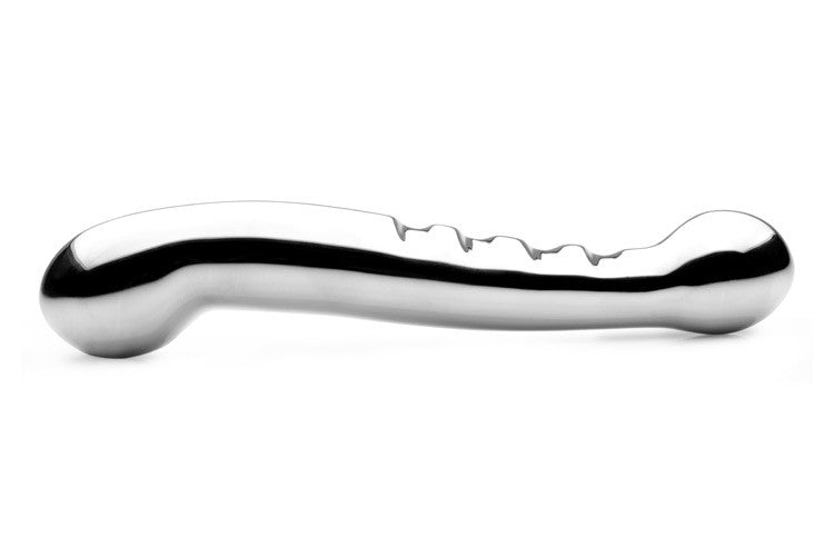 Steel Elegance Dual Ended Dildo