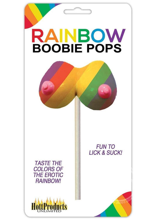 Rainbow Boobie Candy Pop by Hott Products
